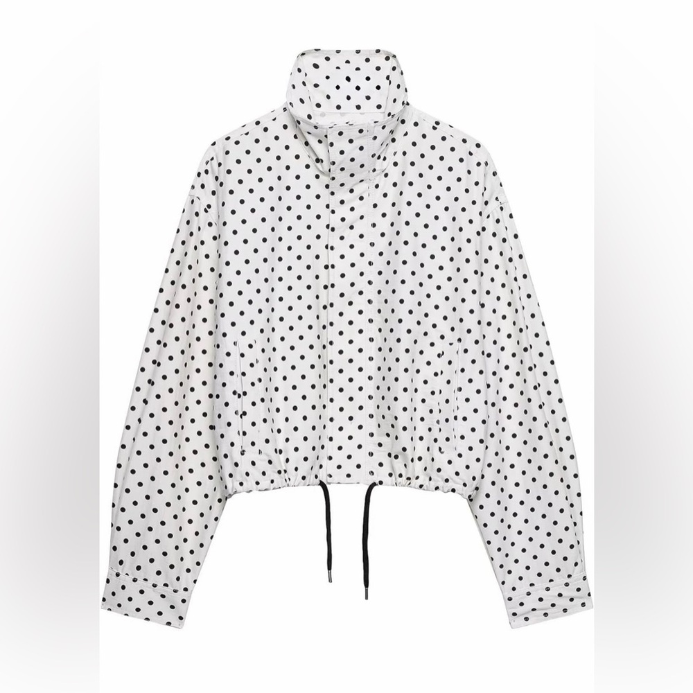 POLKA DOT PUFFER JACKET